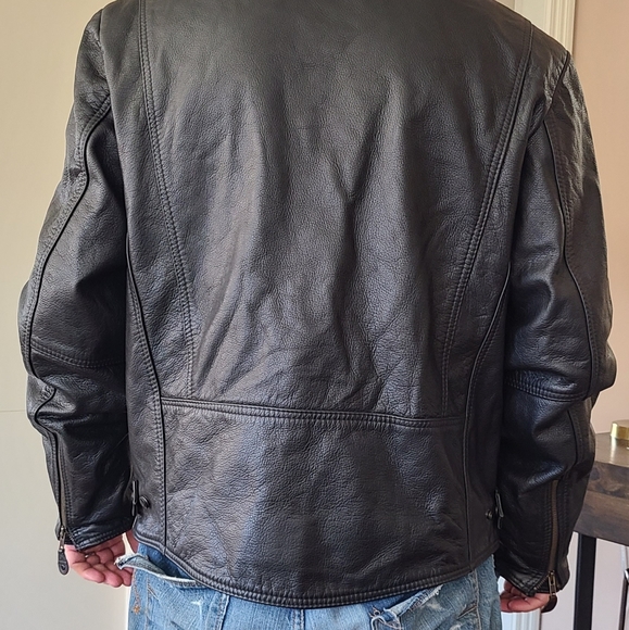 Leather jacket large - Picture 3 of 5